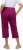 Ulla Popken Cropped Ruby Fit Pants Magnolia Red - Jeans & Bukser i Store Størrelser – Plus Size - Jeans og bukser, EU 42-70