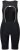 Ulla Popken Padded Cycling Zip Front Bodysuit Black - Jeans & Bukser i Store Størrelser – Plus Size - Jeans og bukser, EU 42-70