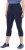 Ulla Popken Cropped High Waisted Leggings Navy - Jeans & Bukser i Store Størrelser – Plus Size - 