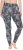Ulla Popken Leopard Print Leggings Black - Jeans & Bukser i Store Størrelser – Plus Size - 
