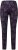 Ulla Popken Geometric Wave Quick Drying Ski Leggings Black - Jeans & Bukser i Store Størrelser – Plus Size - Jeans og bukser, EU 42-70