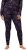 Ulla Popken Geometric Wave Quick Drying Ski Leggings Black - Jeans & Bukser i Store Størrelser – Plus Size - Jeans og bukser, EU 42-70