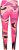 Ulla Popken Abstract Print Quick Dry Leggings Purple - Jeans & Bukser i Store Størrelser – Plus Size - Jeans og bukser, EU 42-70
