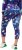 Ulla Popken Neon Bubble Quick Dry Leggings Blue - Jeans & Bukser i Store Størrelser – Plus Size - Jeans og bukser, EU 42-70