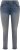 Ulla Popken Fringed Hem Stretch Fit Jeans Blue Denim - Jeans & Bukser i Store Størrelser – Plus Size - 