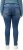 Ulla Popken Textured Stripe Sarah Slim Fit Jeans Blue - Jeans & Bukser i Store Størrelser – Plus Size - Jeans og bukser, EU 42-70