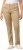 Ulla Popken Mony Tapered Leg Zip Pocket Pants Dark Putty - Jeans & Bukser i Store Størrelser – Plus Size - 