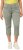 Ulla Popken Cropped Stretch Fit Mony Pants Light Moss Green - Jeans & Bukser i Store Størrelser – Plus Size - 