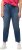 Ulla Popken Rhinestone Detail Stretch Fit Skinny Jeans Blue Denim - Jeans & Bukser i Store Størrelser – Plus Size - 
