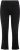 Ulla Popken Sarah Fringe Hem Jeans Black - Jeans & Bukser i Store Størrelser – Plus Size - 