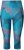 Ulla Popken Quick Dry Cropped Geometric Print Leggings Blue - Jakker - 