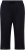 Ulla Popken Cropped Linen Blend Elastic Waist Pants Navy - Jeans & Bukser i Store Størrelser – Plus Size - Jeans og bukser, EU 42-70