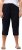 Ulla Popken Cropped Linen Blend Elastic Waist Pants Navy - Jeans & Bukser i Store Størrelser – Plus Size - Jeans og bukser, EU 42-70