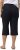 Ulla Popken Cropped Linen Blend Elastic Waist Pants Navy - Jeans & Bukser i Store Størrelser – Plus Size - Jeans og bukser, EU 42-70