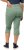 Ulla Popken Stretch Fit Raw Hem Moss Green - Jeans & Bukser i Store Størrelser – Plus Size - Jeans og bukser, EU 42-70