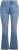 Ulla Popken Bootcut Marie Jeans Light Blue Denim - Jeans & Bukser i Store Størrelser – Plus Size - Jeans og bukser, EU 42-70