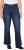 Ulla Popken Bootcut Stretch Fit Jeans Blue - Jeans & Bukser i Store Størrelser – Plus Size - 