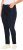 Ulla Popken Leaf Print Boyfriend Jeans Blue - Jeans & Bukser i Store Størrelser – Plus Size - 