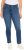 Ulla Popken Fringed Hem Stretch Fit Jeans Denim Blue - Jeans & Bukser i Store Størrelser – Plus Size - Jeans og bukser, EU 42-70