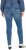 Ulla Popken Decorative Pocket Slim Stretch Jeans Blue Denim - Jeans & Bukser i Store Størrelser – Plus Size - Jeans og bukser, EU 42-70