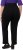 Ulla Popken Striped Elastic Waist Sweatpants Black - Jeans & Bukser i Store Størrelser – Plus Size - Jeans og bukser, EU 42-70