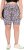 Ulla Popken Leopard Print Quick Drying Shorts Black - Jeans & Bukser i Store Størrelser – Plus Size - Jeans og bukser, EU 42-70
