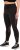 Ulla Popken Mesh Panel Leggings Black - Jeans & Bukser i Store Størrelser – Plus Size - Jeans og bukser, EU 42-70