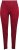 Ulla Popken Lace Print Leggings Red - Jeans & Bukser i Store Størrelser – Plus Size - Jeans og bukser, EU 42-70