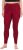 Ulla Popken Lace Print Leggings Red - Jeans & Bukser i Store Størrelser – Plus Size - Jeans og bukser, EU 42-70
