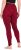 Ulla Popken Lace Print Leggings Red - Jeans & Bukser i Store Størrelser – Plus Size - Jeans og bukser, EU 42-70