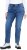 Ulla Popken Lightly Distressed Boyfriend Jeans Blue - Jeans & Bukser i Store Størrelser – Plus Size - Jeans og bukser, EU 42-70