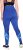 Ulla Popken Quick Dry Abstract Print Leggings Blue - Jeans & Bukser i Store Størrelser – Plus Size - Jeans og bukser, EU 42-70