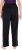 Ulla Popken Fleece Loungewear Pants Black - Jeans & Bukser i Store Størrelser – Plus Size - Jeans og bukser, EU 42-70