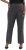 Ulla Popken Sparkling Pinstripe Elastic Waist Pants Black - Jeans & Bukser i Store Størrelser – Plus Size - Jeans og bukser, EU 42-70
