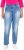 Ulla Popken Tapered Leg Lightly Distressed Jeans Blue Denim - Jeans & Bukser i Store Størrelser – Plus Size - 