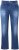Ulla Popken Tapered Leg Lightly Distressed Jeans Denim Blue - Jeans & Bukser i Store Størrelser – Plus Size - 