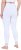Ulla Popken Lace Trim Leggings White - Jeans & Bukser i Store Størrelser – Plus Size - Jeans og bukser, EU 42-70
