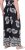 Ulla Popken Fossil Print Elastic Waist Palazzo Pants Black - Jeans & Bukser i Store Størrelser – Plus Size - Jeans og bukser, EU 42-70