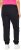 Ulla Popken Elastic Hem Stretch Fit Cargo Pants Black - Jeans & Bukser i Store Størrelser – Plus Size - 