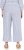 Ulla Popken Coastal Stripe Linen Blend Elastic Waist Culottes Blue - Jeans & Bukser i Store Størrelser – Plus Size - Jeans og bukser, EU 42-70