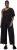 Ulla Popken Asymmetric Lace Panel Jumpsuit Black - Jeans & Bukser i Store Størrelser – Plus Size - Jeans og bukser, EU 42-70