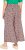 Ulla Popken Rose Wide Leg Elastic Waist Leopard Pattern Culottes White - Jeans & Bukser i Store Størrelser – Plus Size - 