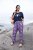 Ulla Popken Seashell Print Elastic Waist Pants Blue - Jeans & Bukser i Store Størrelser – Plus Size - Jeans og bukser, EU 42-70