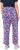 Ulla Popken Seashell Print Elastic Waist Pants Blue - Jeans & Bukser i Store Størrelser – Plus Size - Jeans og bukser, EU 42-70