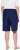 Ulla Popken Terry Cloth Palm Elastic Waist Shorts Blue - Jeans & Bukser i Store Størrelser – Plus Size - 