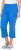 Ulla Popken Wide Leg Twill Mary Fit Culottes Deep Aqua - Jeans & Bukser i Store Størrelser – Plus Size - Jeans og bukser, EU 42-70