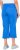 Ulla Popken Wide Leg Twill Mary Fit Culottes Deep Aqua - Jeans & Bukser i Store Størrelser – Plus Size - Jeans og bukser, EU 42-70