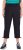 Ulla Popken Ultra Light Triple Function Cropped Softshell Pants Black - Jeans & Bukser i Store Størrelser – Plus Size - Jeans og bukser, EU 42-70