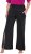Ulla Popken Split Leg Uv Protective Pants Black - Jeans & Bukser i Store Størrelser – Plus Size - Jeans og bukser, EU 42-70