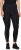 Ulla Popken Cargo Pocket Fleece Lined Sports Leggings Black - Jeans & Bukser i Store Størrelser – Plus Size - Jeans og bukser, EU 42-70